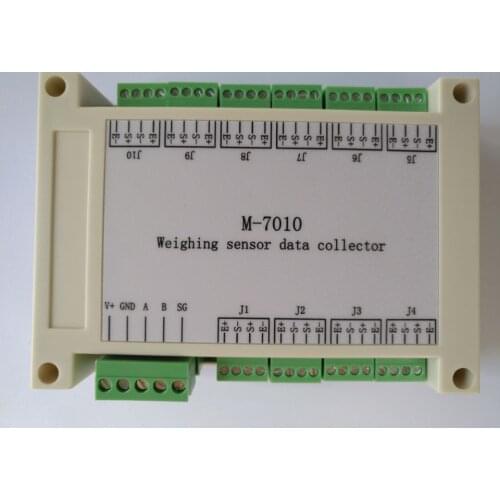 M-7010 10-channel Load Cell Acquisition Module Based on RS485