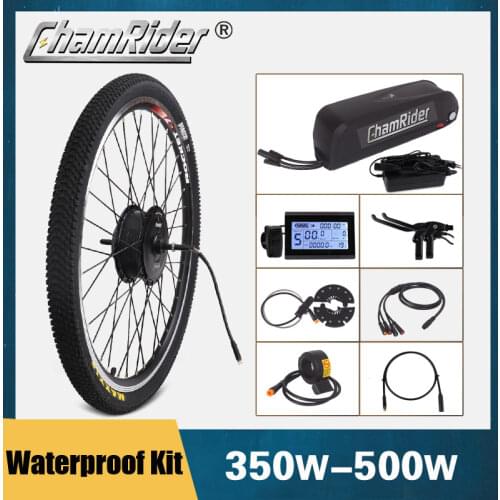 Motor Wheel 500W Electric Bicycle Kit 48V ebike Conversion Kit 36V Ebike Kit MXUS Hub Motor Hailong Battery Waterproof Julet