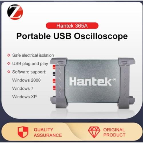 Hantek PC USB Oscilloscopes HT365D HT365F HT365E Capacitance Multimeter Bluetooth/ iPad Supporting True RMS USB Data Logger