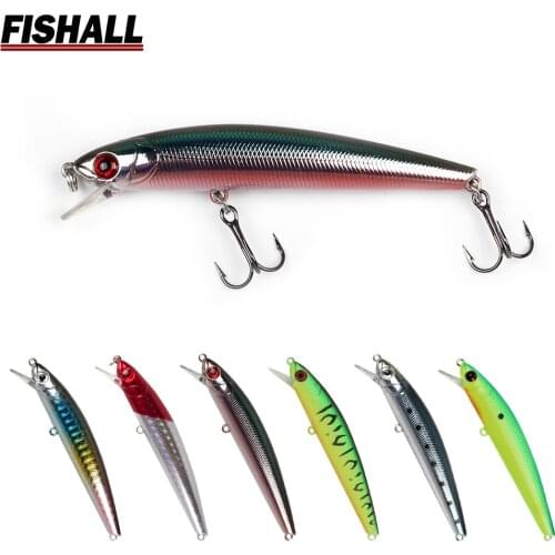 ASURA Minnow Shad 80mm 7g Floating Depth 1.0m Rattle Sound Long Cast Wobbler Bass Pike Fishing Lure Bait