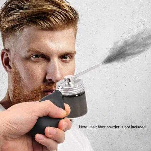 Hair Building Fiber Powder Spray Loss Applicator Sprayer Nozzle Pump Dispenser Hair Extensions Hair Styling Tools Accessories