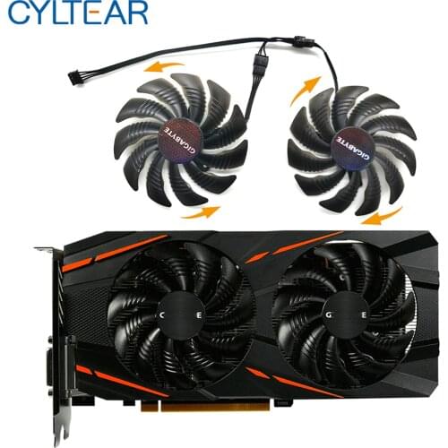 T129215SU GV-RX570/RX580 GAMING GV-RX470 WF2/RX480 WF2 88MM Fan For Gigabyte Cards Cooling Fan