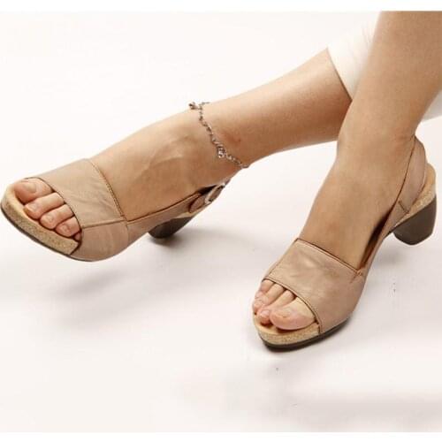 2021 Summer Womens Wedge Heels PU Leather Women Comfortable Sandals One Pedal Flat Sandals Platform Shoes Large Size 35-43