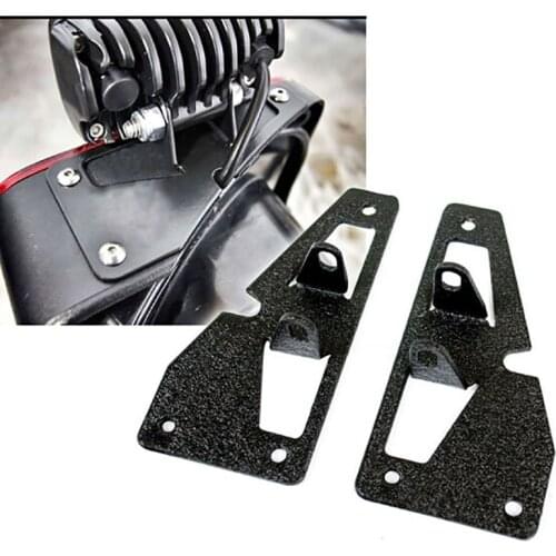 1 Pair Tail Rear Work Light Mounting Bracket Holder for Jeep Wrangler JK Rubicon 2 Door/Unlimited 4 Door 2007-2014