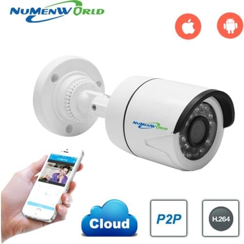 1280 x 960P 1.3MP Waterproof Bullet IP Camera 24LED Outdoor CCTV Camera ONVIF Night Vision P2P IP Security Cam with IR-Cut