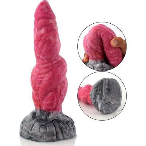 9.05 inch Silicone Anal dildo With Suction Cup Big Penis Butt plug Female Masturbator Anal sex toys for women Adult sex products