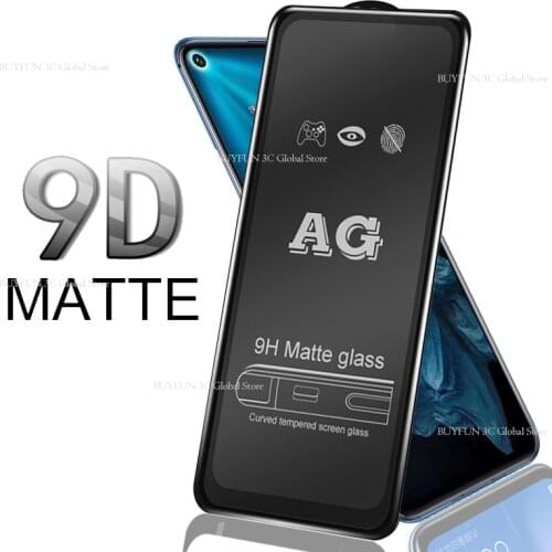 9d Matte tempered glass for huawei y6 y5 y7 y9 2019 protective glass honor 20 pro honor20 YAL L21 L41 y 6 5 DUB-LX1 MRD-LX1 film