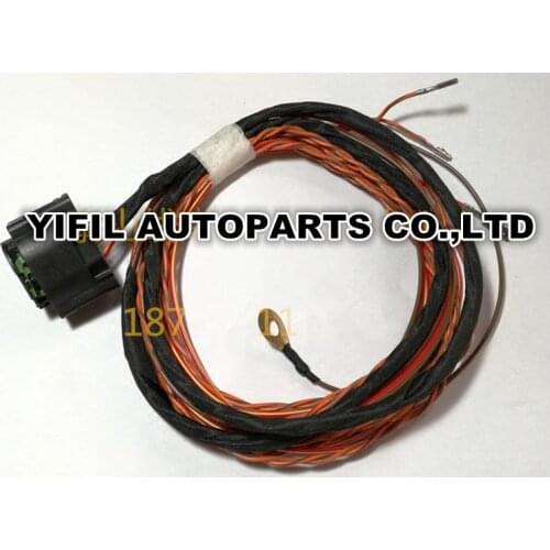 Car Install ACC Adaptive Cruise Control Active Cruise Cable Harness Plug For Golf 7 MK7 R A3 4F0 972 708 4F0972708