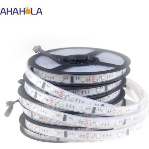 Dc 12v lpd 6803 digital strip;smd5050 rgb led strip addressable ic6803 lights;waterproof ip67,1 ic control 3 led;5m/lot