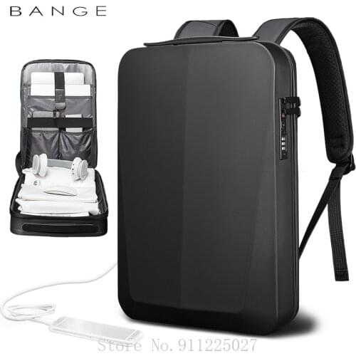 Xiaomi Business Anti-theft Waterproof USB Charging Backpack PC Blister Hard Shell Bag 15.6" Laptop Travel Luxurious Luggage Bags