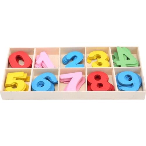 Kids 3D Wooden Puzzles Toys Alphabet Number Puzzle Baby Colorful Letter Digital Geometric Montessori Educational Toy