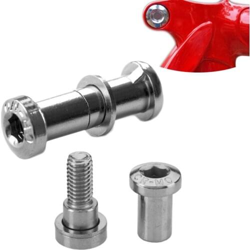 Bicycle Metal Seatpost Clamping Binder Screw Bolt Seat Post Front Fork Adjustment Range of Lock is 15-25mm Bike Cycling Parts