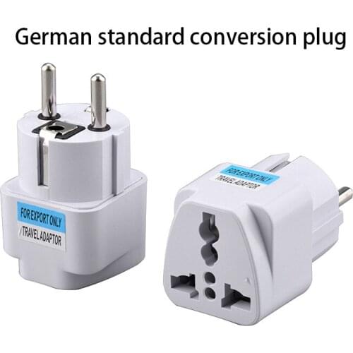 Multifunction EU Conversion Socket To The Universal French Russian Bali The Maldives Thailand Transform Plugs Adapter 250V 10A