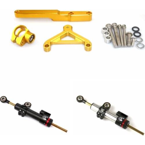 Motorcycle Accessories CNC Aluminum Alloy Steering Damper Stabilizer Mounting Bracket Kits For HONDA CBR1000rr 2008-2016