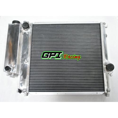 NEW FOR 1987-2000 88 89 FOR BWM E36 Z3 M44 M42 Manual 2Row Aluminum Radiator