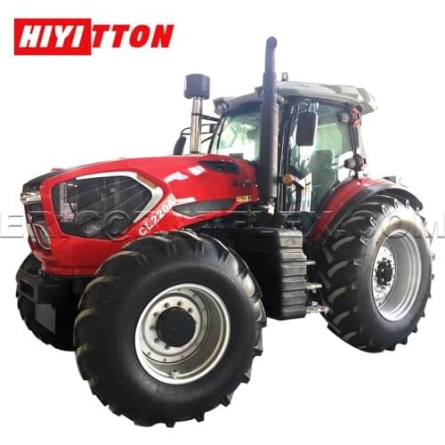 New 220HP 4 wheel driver tractor hydraulic farm tractor high power agriculture tractor agriculiture machinery