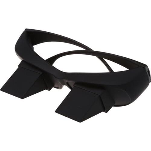 Periscope prism glasses horizontal vision in bed reading lie lazy holder