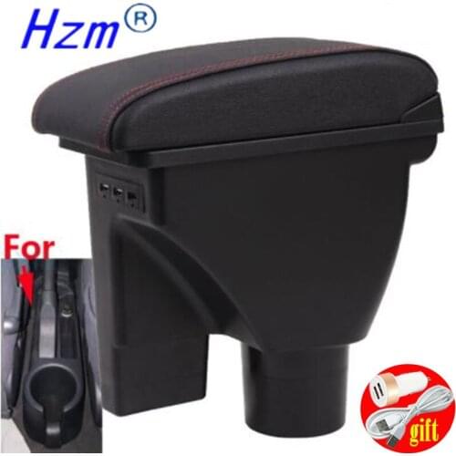 For Hyundai Getz armrest box For Hyundai Getz car Universal Central armrest storage box USB Easy to install