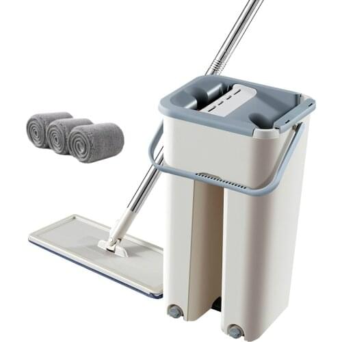 Squeeze Mop for Washing Floor with Bucket Wonderlife Store Cleaning Lazy Wipe Help Wiper Tools Lightning Offers Practical Home
