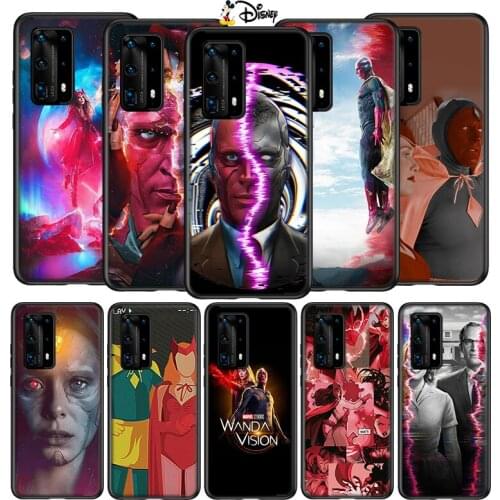 Silicone Cover Wanda Vision For Huawei P40 P30 P20 P10 P9 P8 Pro Lite E Plus mini Pro 5G 2017 2019 Phone Case