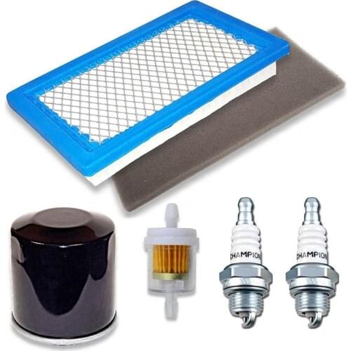 Air Filter waffle filter spark plug champion Kit For Etesia ATTILA 85 With Engine FH430V HE5150K Hydro With FH430V Engine Repair