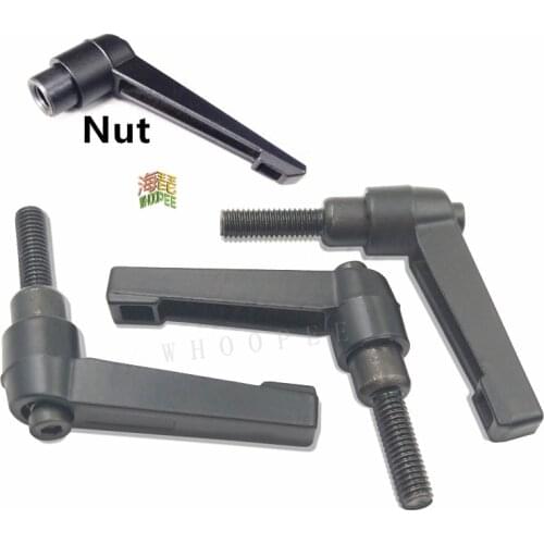1PC M4 M5 M6 M8 M10 M12 M16 Clamping Lever Machinery Adjustable Handle Locking External Male Thread Knob