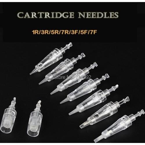 10pcs (Bayonet port) Sterilized Makeup Eyebrow Needles Permanent Makeup Machine Needles