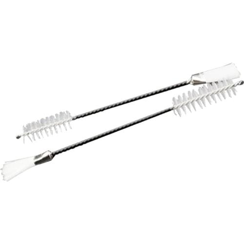 2 Pieces Clarinet Saxophone Soundhole Cleaning Brush for Wind Instrument Parts