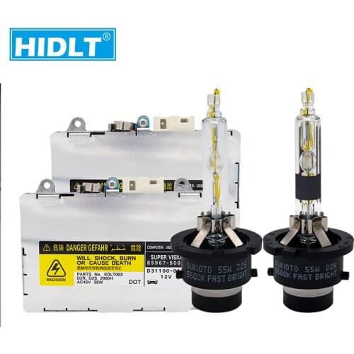 2021 HIDLT D2S D2R 35W 55W HID Bulb Kit 5500K D4S D4R 85967-50020 Xenon Light Kit For Subaru Legacy Outback D2S HID Xenon Kit