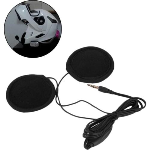 3.5mm Motorbike Motorcycle Helmet Stereo Speakers Headphones Volume Control Earphone for MP3 GPS Phone Music