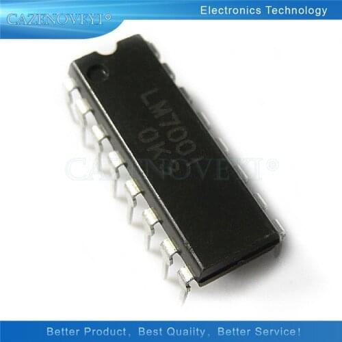 5pcs/lot LM7001J LM7001 7001 DIP-16 In Stock