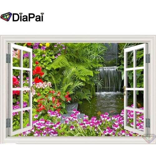 DIAPAI 5D DIY Diamond Painting 100% Full Square/Round Drill "beautiful scenery" Diamond Embroidery Cross Stitch 3D Decor A22425