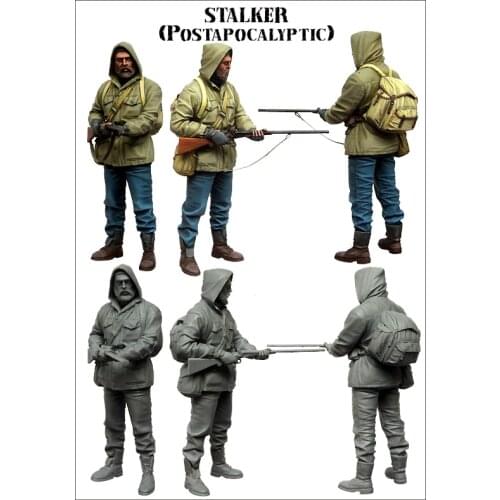 1/35 Resin Figure Model Kits WWII Stalker Unassembled unpainted