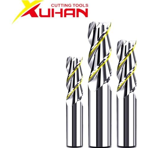 HRC50 5X75-4F Coating Tungsten Steel Tool By Aluminum Cnc Maching 3 Blade Endmills Top Milling Cutter Wood Milling Cutter