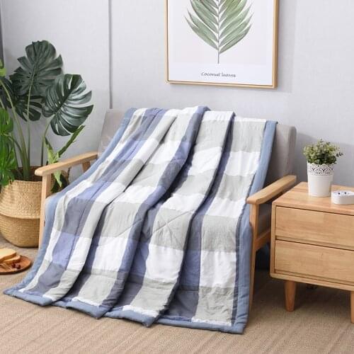 Summer Soft Quilt Breathable Throw Airplane Blankets Office Sofa Bedding Comforter Bed Cover Student Bedspread