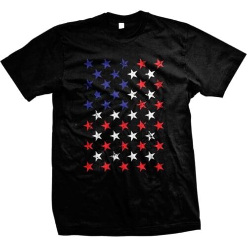 American Flag Stars America Pride USA Fourth Of July Mens T-shirt