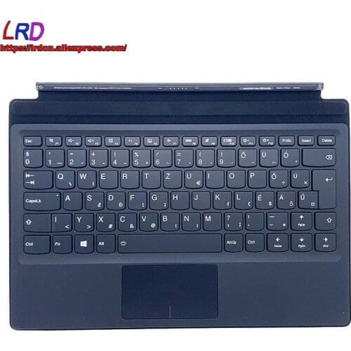 New Original HU Hungarian Portable Mini Base Folio Backlit Keyboard for Lenovo Ideapad Miix 510 -12IKB -12ISK Tablet 5N20N21126
