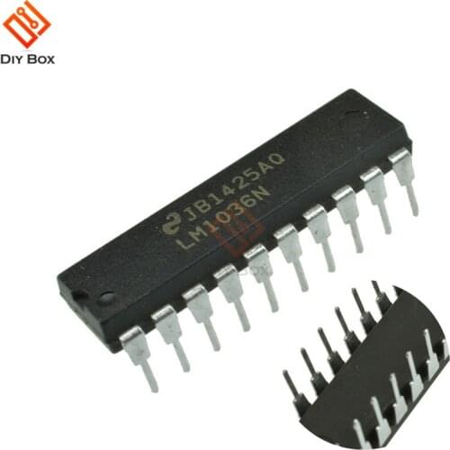 NEW 1PCS IC Chips LM1036 LM1036N TONE/VOL/BAL DUAL DC 20-DIP Original Integrated Circuits