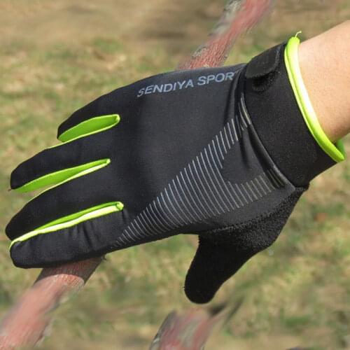 1 Pair Bicycle Gloves Outdoor Cycling Full Finger Touchscreen Men Women MTB Gloves Breathable Summer Mittens WHStore