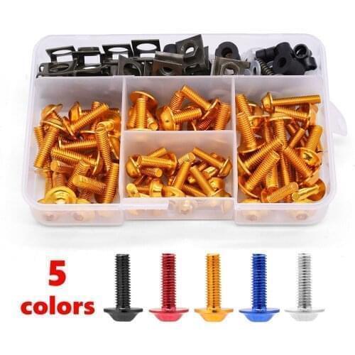 Motorcycle Full Fairing Bolts Kit Screws Fastener Clips Screw Nut For Honda CBR600F CBR250R CBR650R CBR650F CBR125R CBR300R