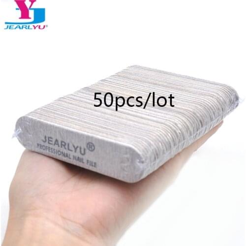 50Pcs/lot Mini Nails File Professional Wooden Sanding File Vijlen Nails Polish Manicure Pedicure Nail Tools UV Gel Makeup Lima