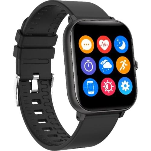 Oriver P18 Smart watch Men Women Custom Watchface Heart Rate Monitor Ladies Sport Smartwatch Call Message Remind Smart Clock