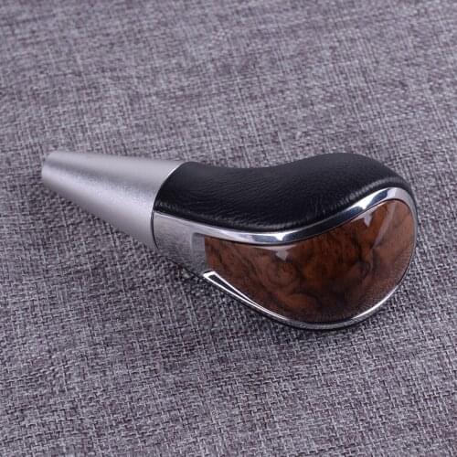 DWCX Wood Texture PU Gear Shift Knob head Fit For Lexus ES300 ES330 Toyota Camry Tundra Highlander