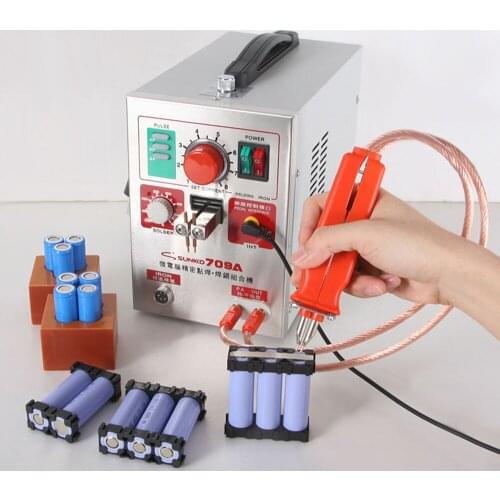 Spot Welder Battery Welding Equipment with Mobile Welding Pen Constant Temperature Soldering Iron Intelligent Spot Welder