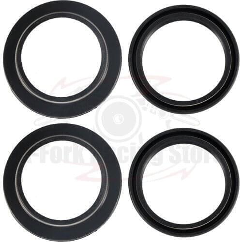 Fork Oil Sealsx2pcs & Dust Sealsx2pcs For KAWASAKI ZX600 Ninja ZX-6R 2000 2001