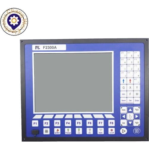 HighQuality CNC cutting machine control system 2axis CNC Controller System F2300A for CNC Flame and CNC Plasma Cutting Machine