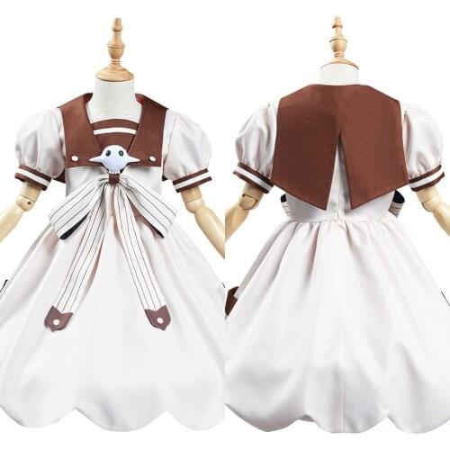 Jibaku Shounen Toilet-Bound Hanako-kun Nene Yashiro Cosplay Costume Kids Cirls Dress Outfits Halloween Carnival Suit