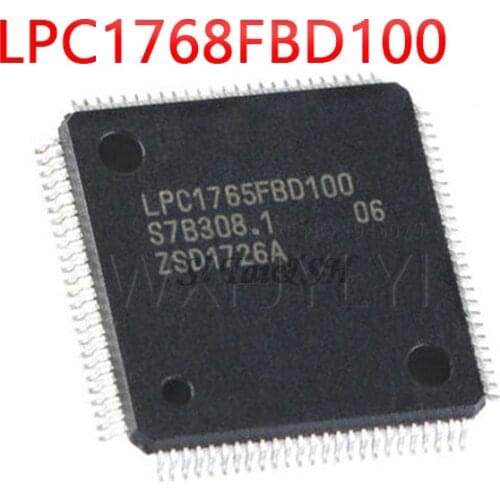 1pcs/lot LPC1768FBD100 LQFP100 LPC1768FBD QFP LPC1768 32-bit ARM Cortex-M3 microcontroller new and original IC LQFP100
