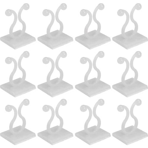 100 Pack Plant Climbing Wall Fixing Clip Plant Fixer Self-Adhesive Hook Plant Vine Fixer