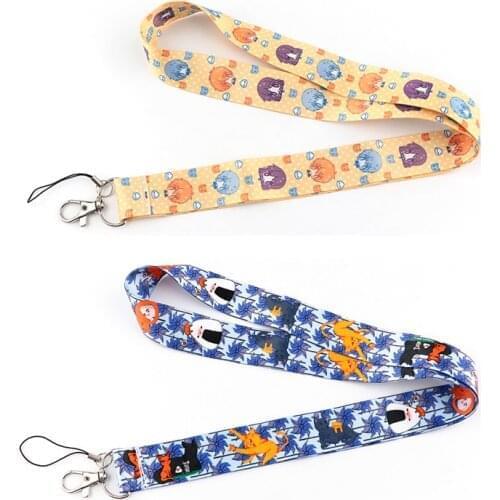 12pcs/lot E3375 Comics Fruit basket Funny Lanyard Keychains Accessory For Mobile Phone USB Badge Holder Key Strap Neck lanyard